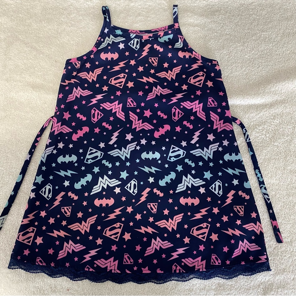 Justice League Hero Logo Girls Dress